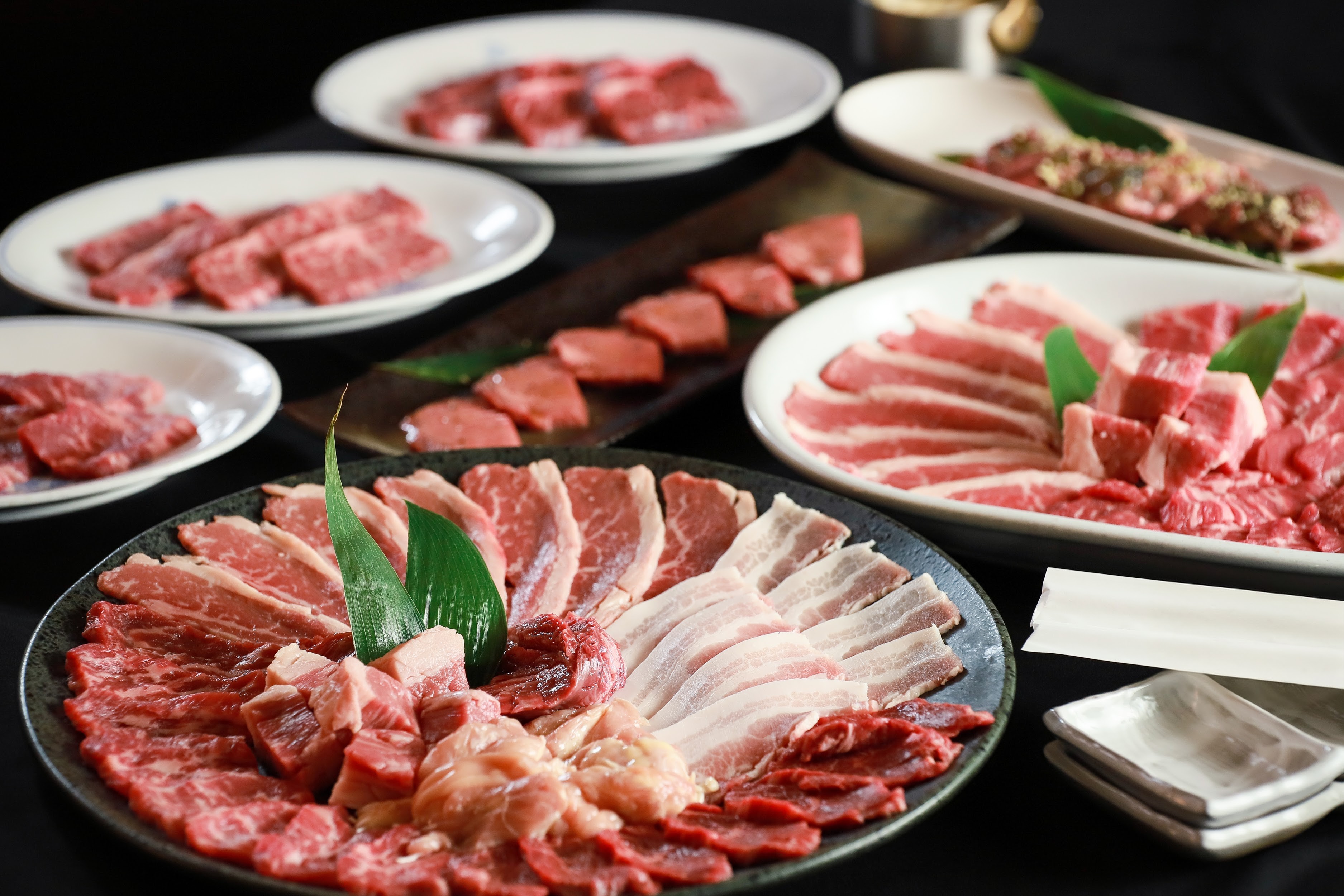 カルビ焼肉　笑福