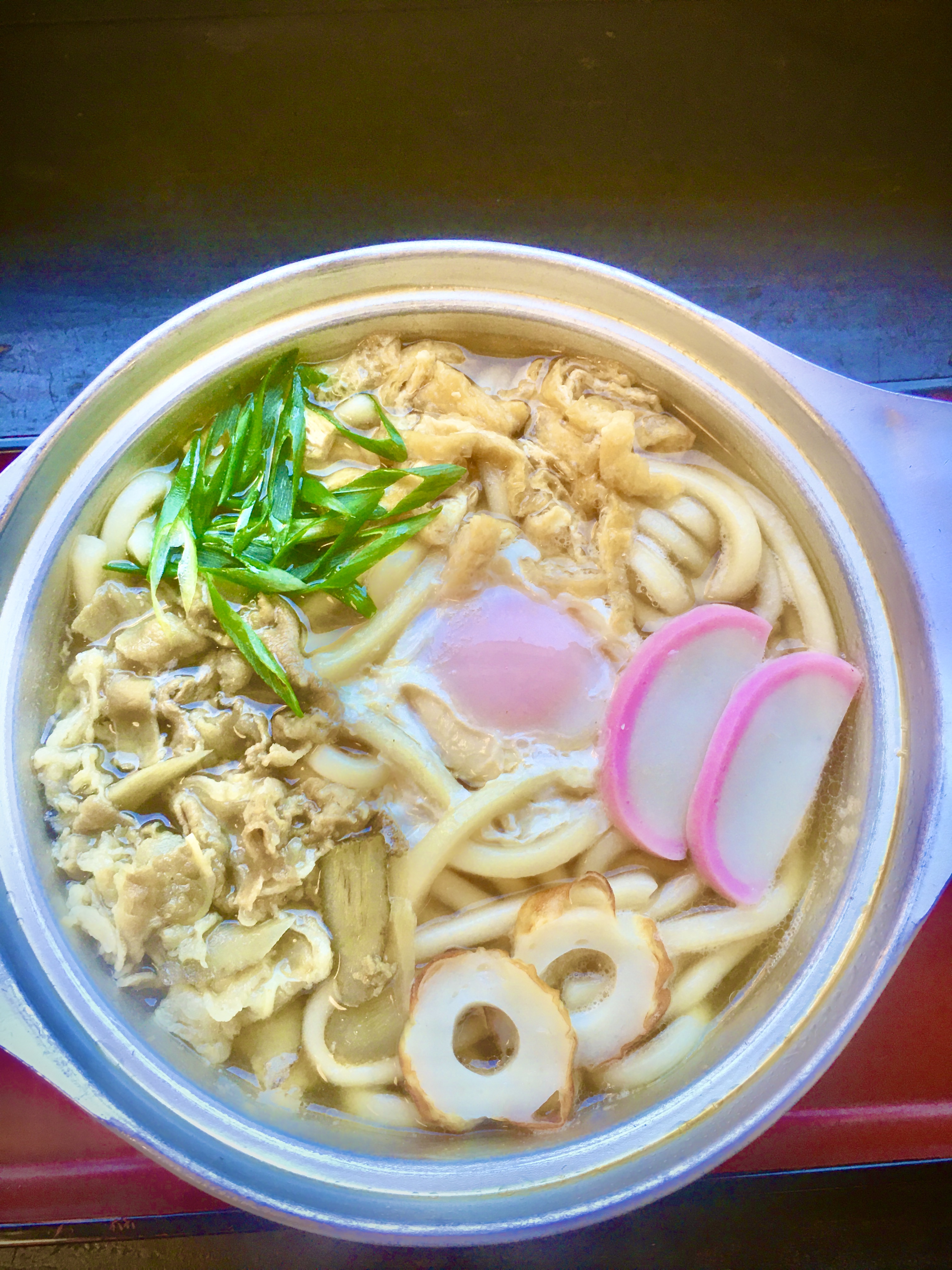 鍋焼きうどん　まんま
