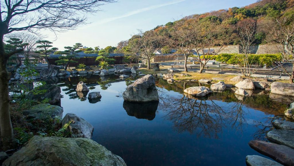 松山城二之丸史跡庭園